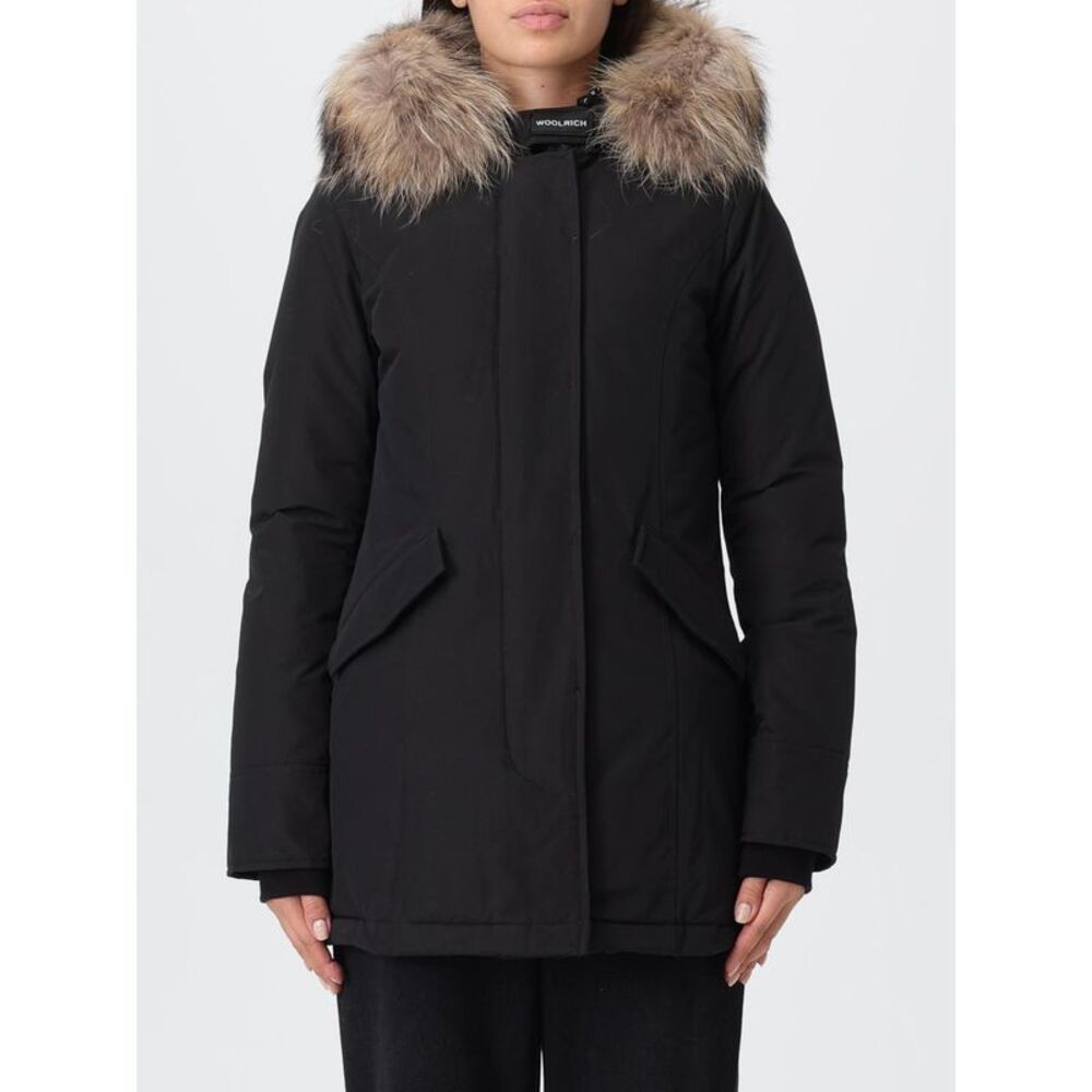 Woolrich Coat Woman Black - Picture 1 of 4